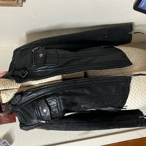 Michael Kors, leather biker jacket